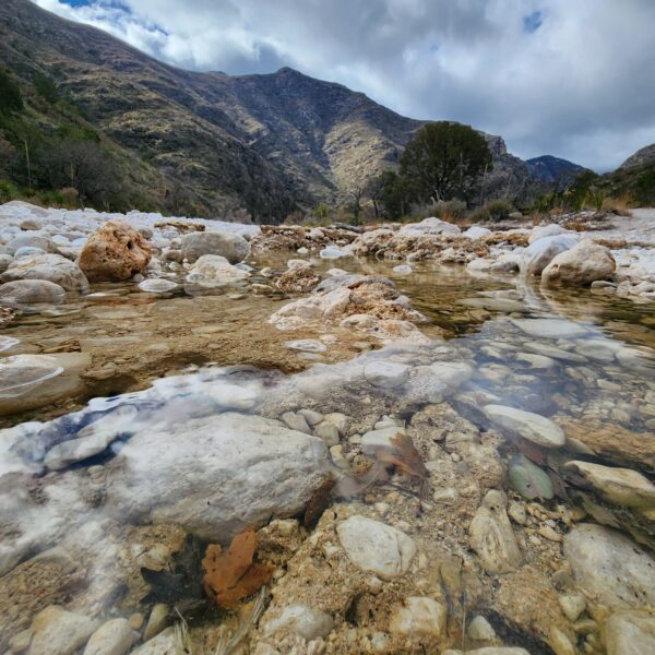 Water in the canyon